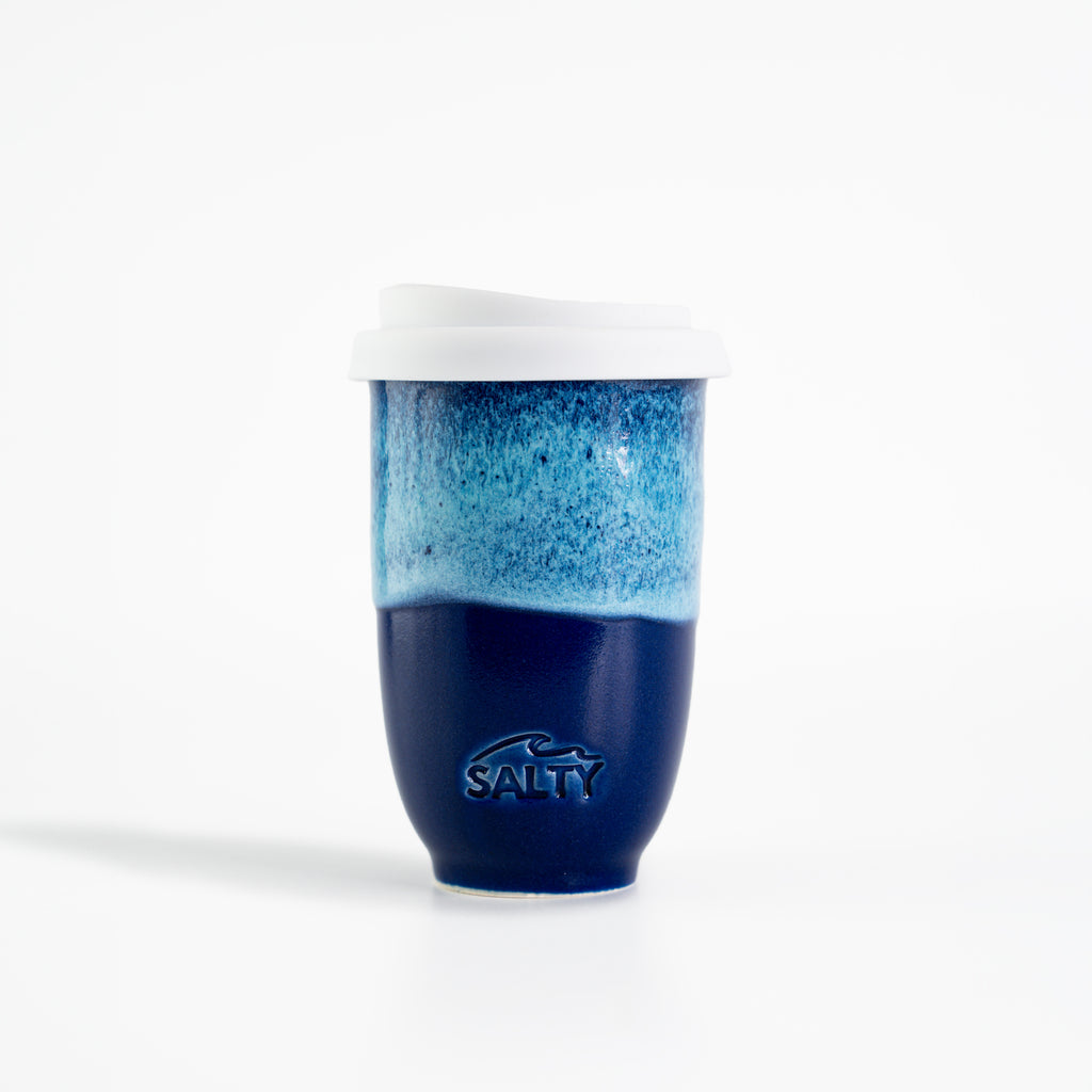 Blue cup