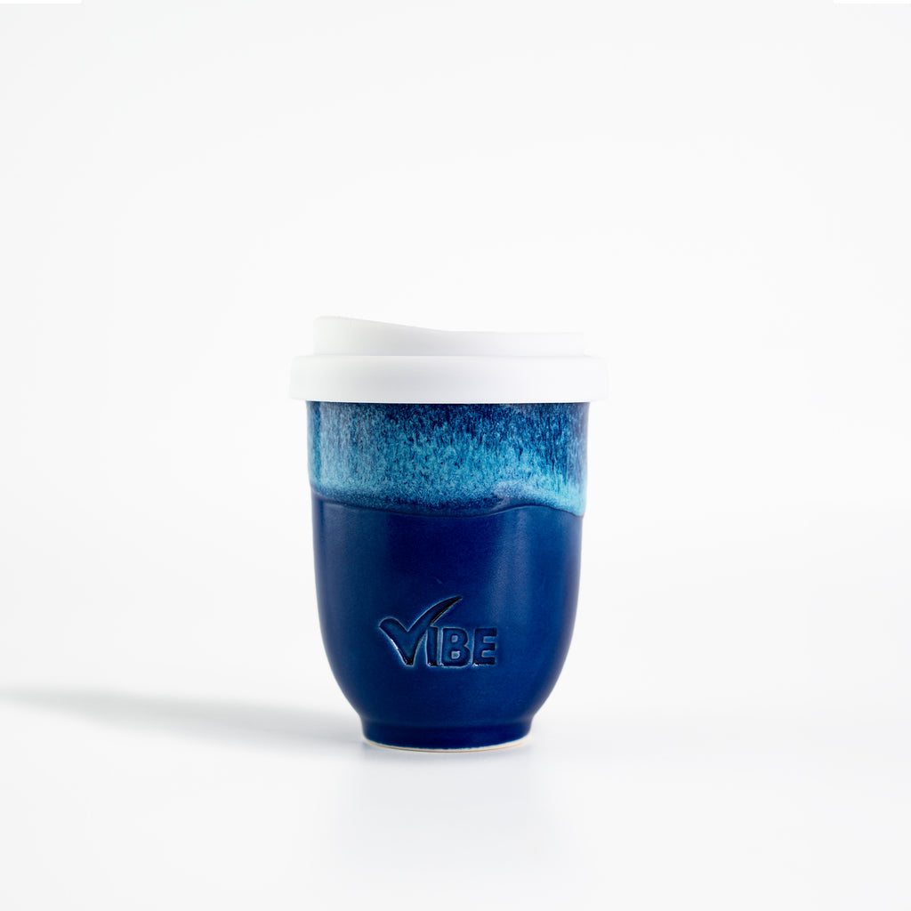 Blue cup