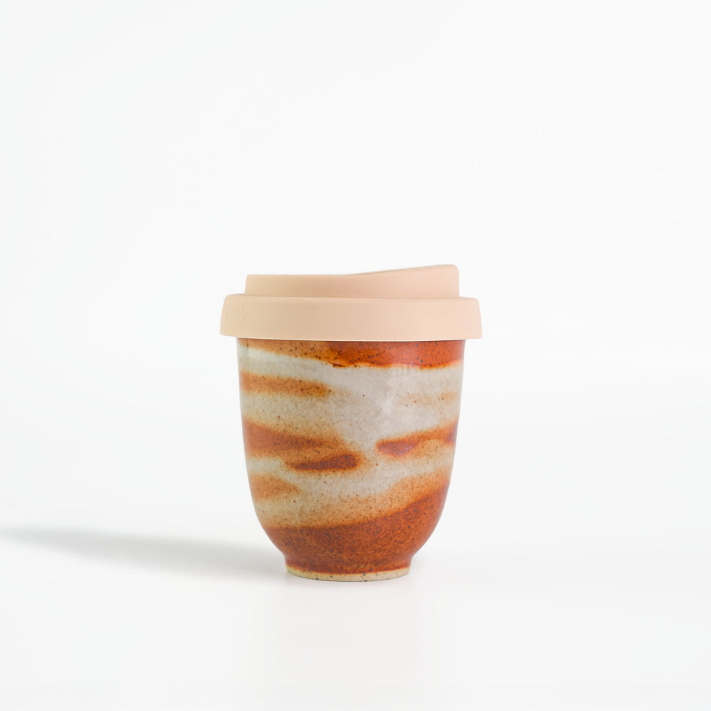 Pottery For The Planet Cup Shino Yaki 6oz