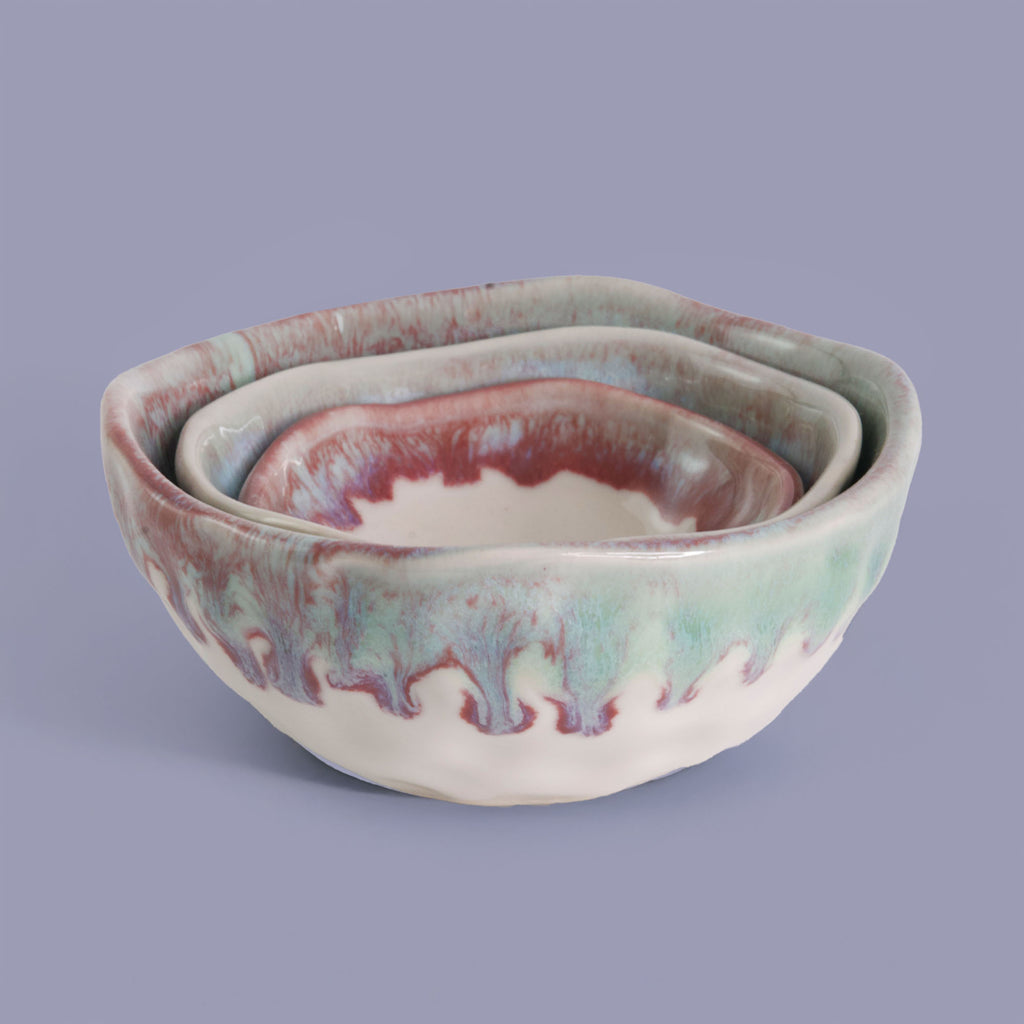 Nesting Bowl set in Angelic