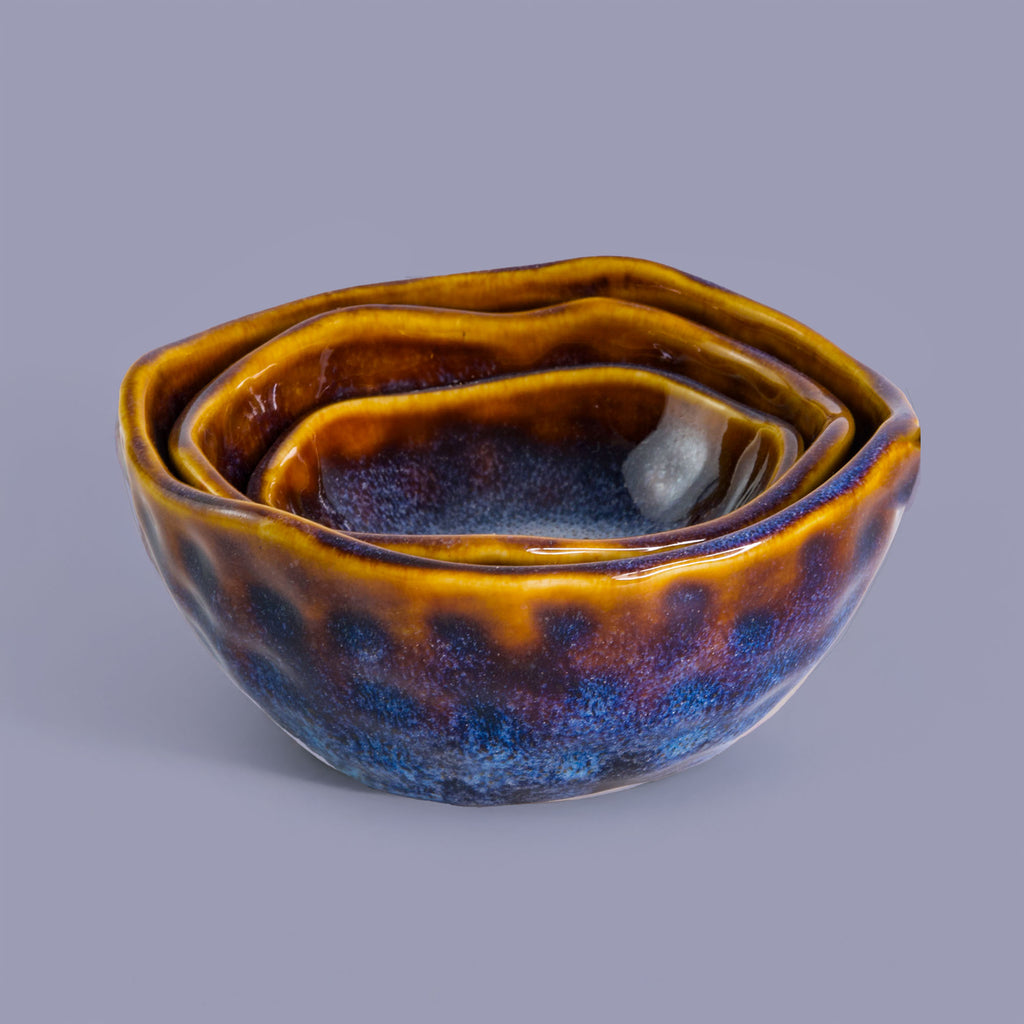 Nesting Bowl set in Merlin