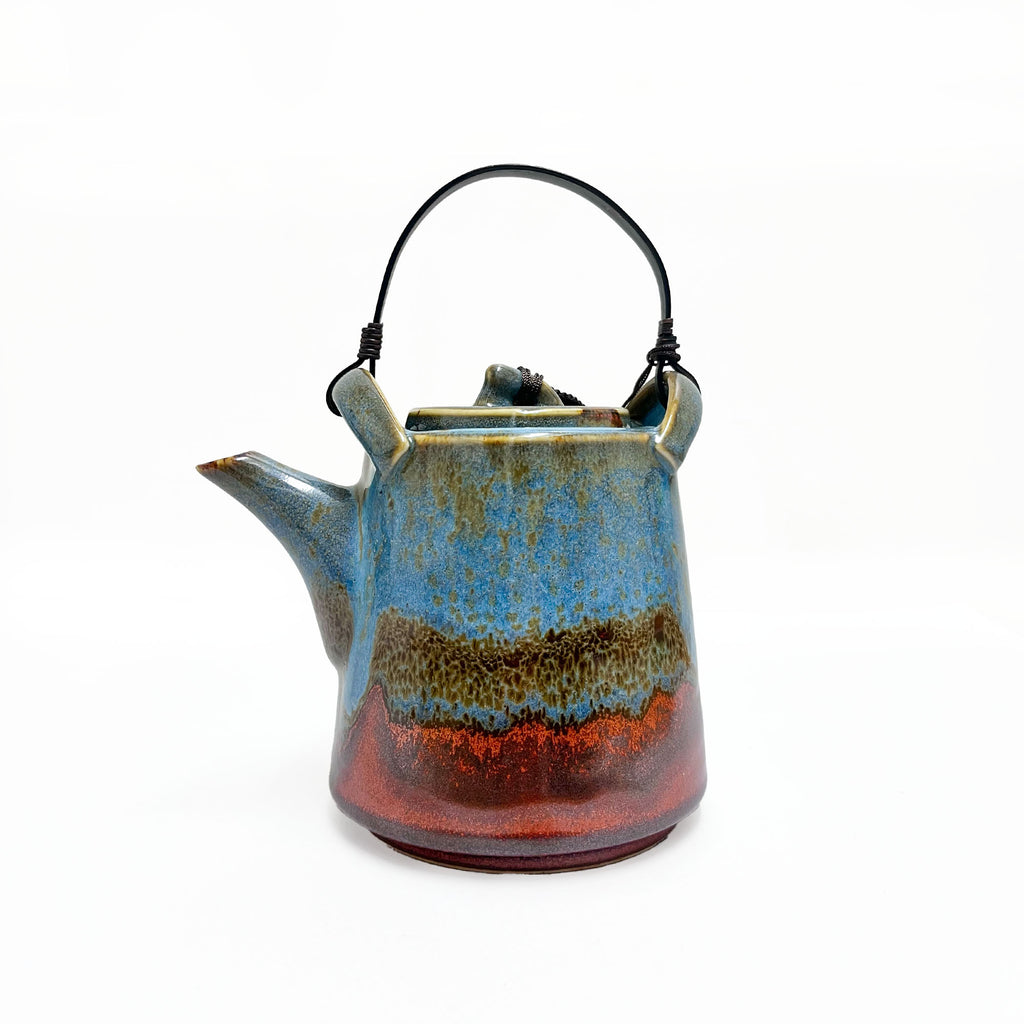 Mad Hatter Ceramic Teapot