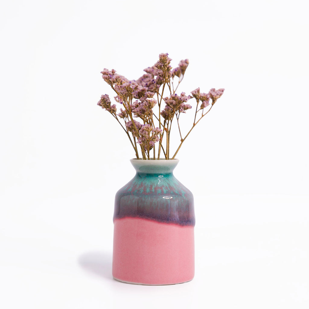 Pink mini vase