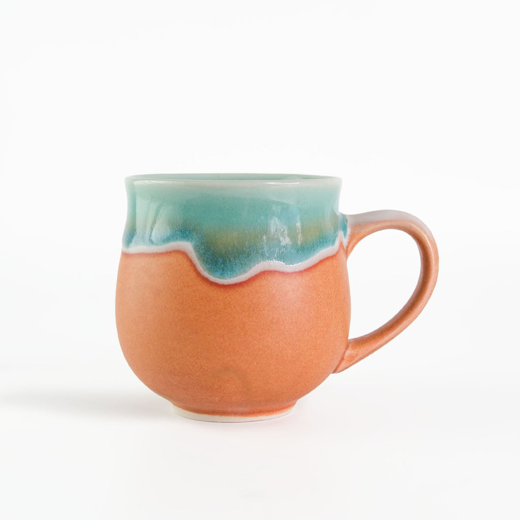 Belly Mug in Coral Dreaming Medium