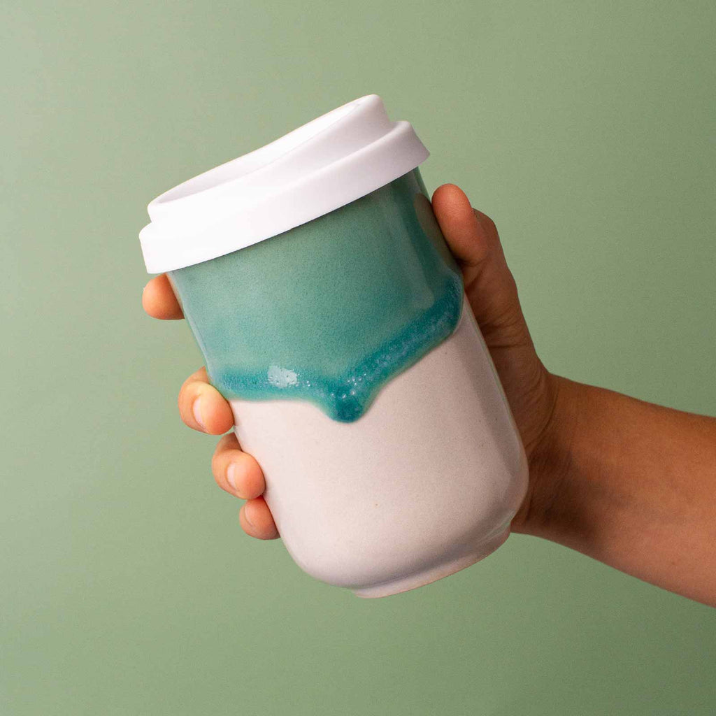 Reusable Coffee Cup with Lid by Celebrate It™